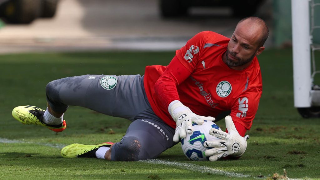 Marcelo Lomba é reserva com Abel. Foto: Cesar Greco/Palmeiras